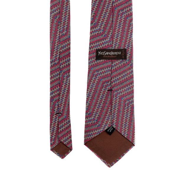 YVES SAINT LAURENT All Silk Made in USA Tie - Picture 11 of 16